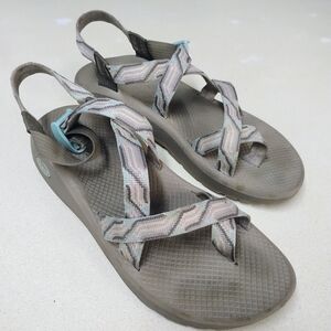 Chaco Women's Sandals in Brown and Cream